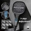 7 Modes Adjustable Nozzle for Toilet Fittings Black 3