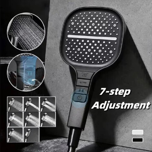7 Modes Adjustable Nozzle for Toilet Fittings Black 2