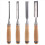 4Pcs Wood Chisels Tool Set for Carpenter 6/12/18/24mm 2
