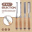4Pcs Wood Chisels Tool Set for Carpenter 6/12/18/24mm 8