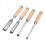 4Pcs Wood Chisels Tool Set for Carpenter 6/12/18/24mm 4