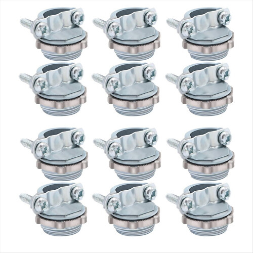 12 stuks 1/2 inch klemtype kabelconnector 1