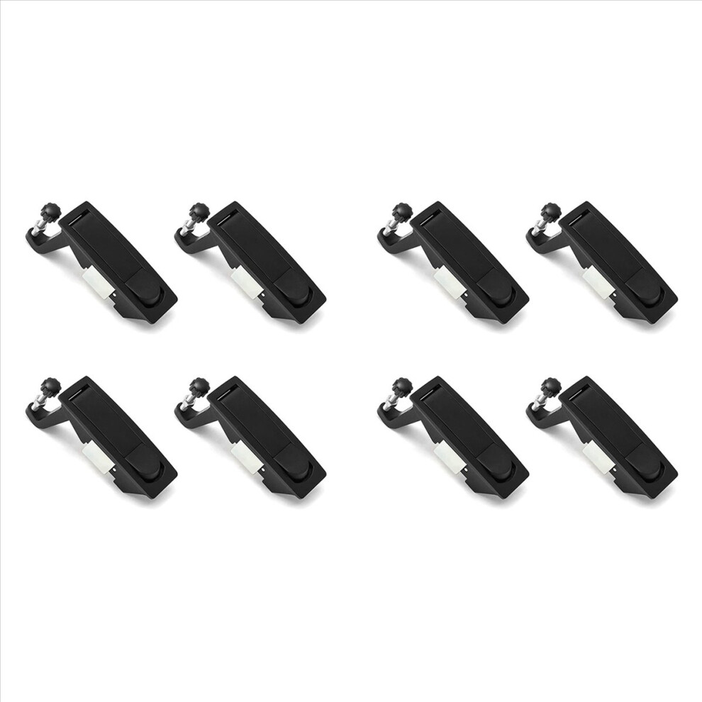 8Pcs Compression Latch Lock Zinc Alloy Flush Lever Adjustable Grip Range 0.04 Inch-0.94 Inch 4852245776785