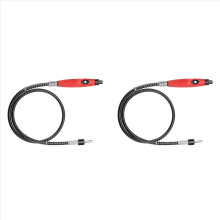 2 stuks 6 mm roterende haakse slijper met flexibele as, geschikt voor de Style Flex elektrische boormachine