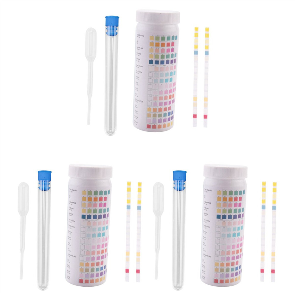 3X Water Testing Strips For Drinking Water- Epa Level Home Use, Test With Lead, Mercury, Iron, Ph, Hardness 4852245785534