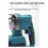 18V Concrete Tool Vibrator//Mixer for 7