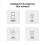 2x Tuya Zigbee Smart Garagedeurcontroller Universele afstandsbediening App Stemtiming voor thuis 3