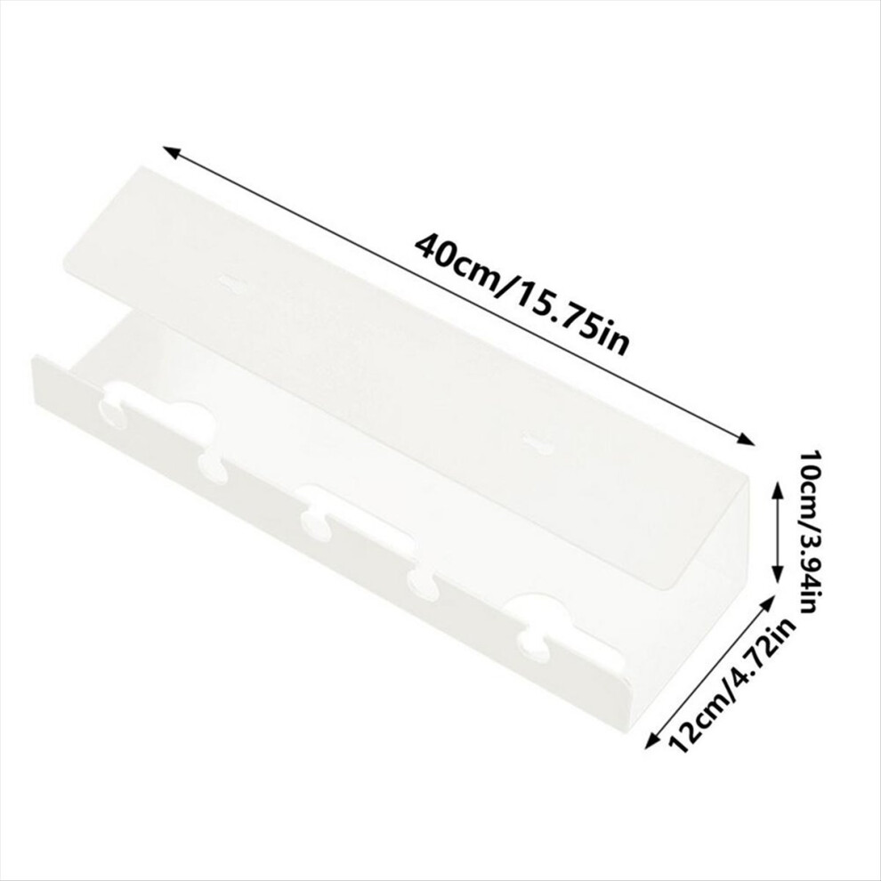 Under Desk Cable Management Tray Organizers Black 4852245788207