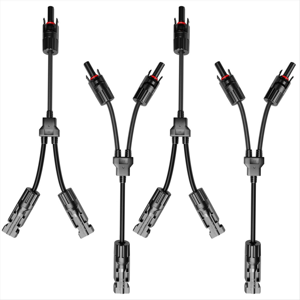 2Pairs Y-Style Solar Connector Dc 1000V Fmm+Mff Cable Junction 4852245790163