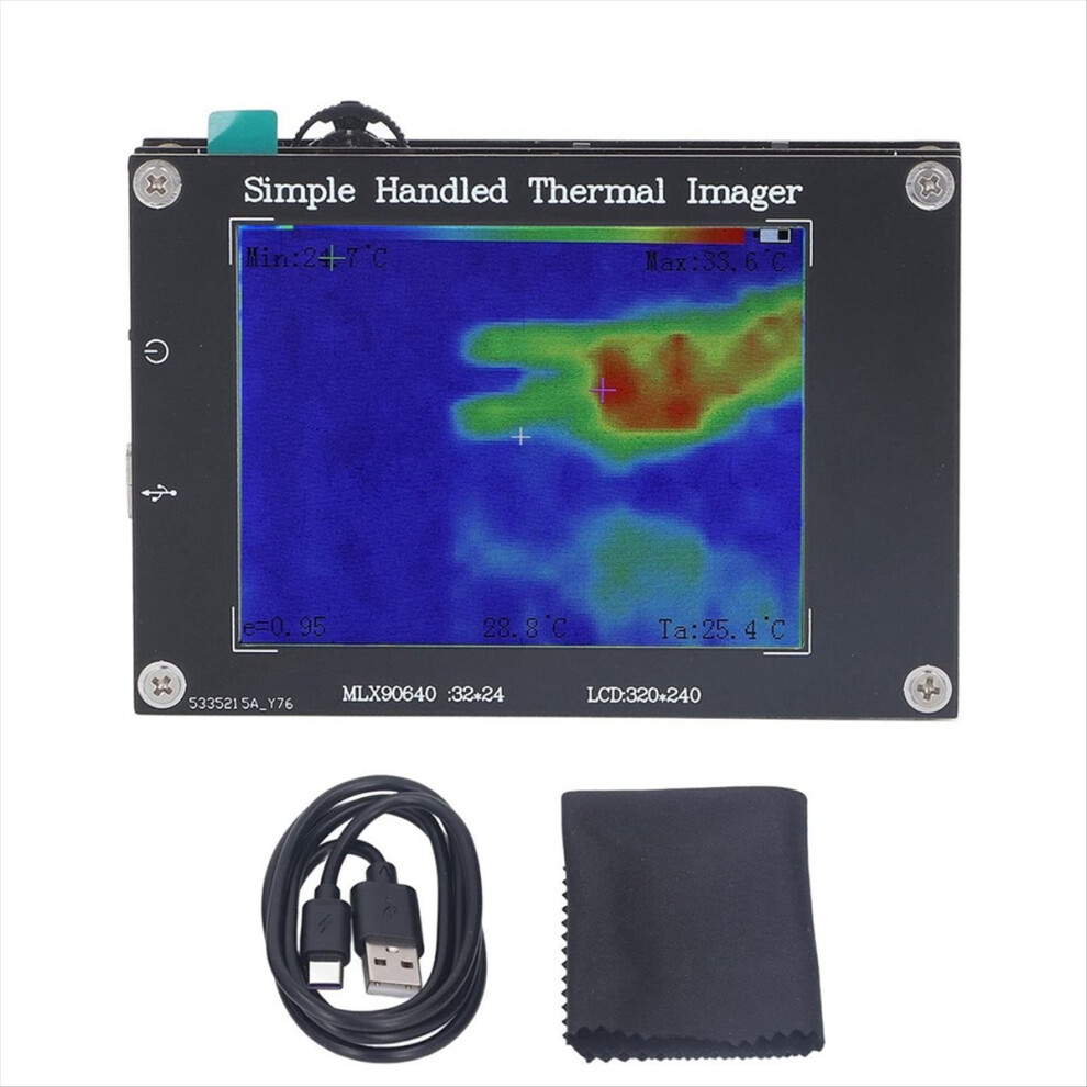 Kepptory Thermal Imager Cam 3.2 Inch Screen Infrared Imaging Camera