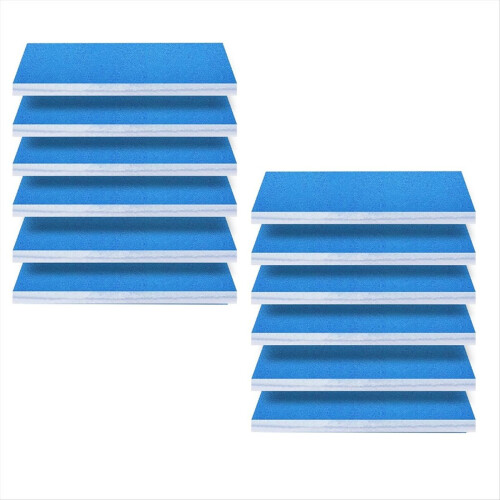 12 stuks spuitcabinefilter, airbrushfilterset 1