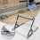 Foldable Stand Adjustable Cutting Machine Material Support Frame,A 6