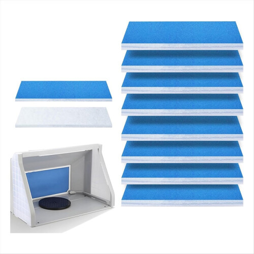 12 stuks spuitcabinefilter, airbrushfilterset 2