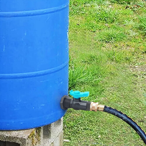 Rain Spigot Kit with an Hole Saw Include PVC Bulkhead 2