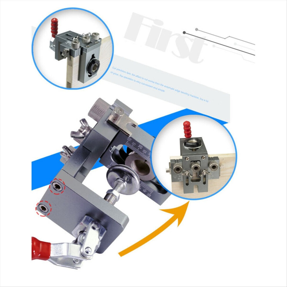 Woodworking Dowelling Jig Kit Adjustable 3In1 Wood Drilling Diy Tool 4852245797070