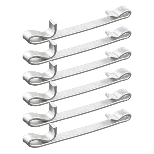 Upgrade Tool Box Drawer Slide Clamp 2-Inch Double Ring 12pcs