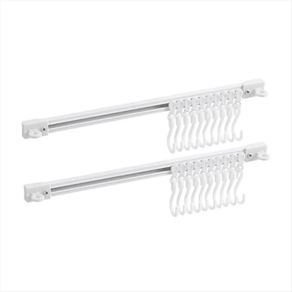 Multifunctional Slide Rail Hook, Adhesive Wall Hooks Rack 4852245795588