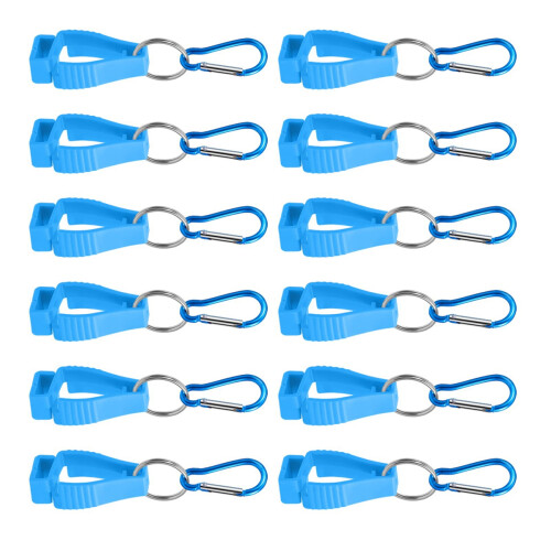 Glove Clips for Work Holders Belt Clip (Blue) 2