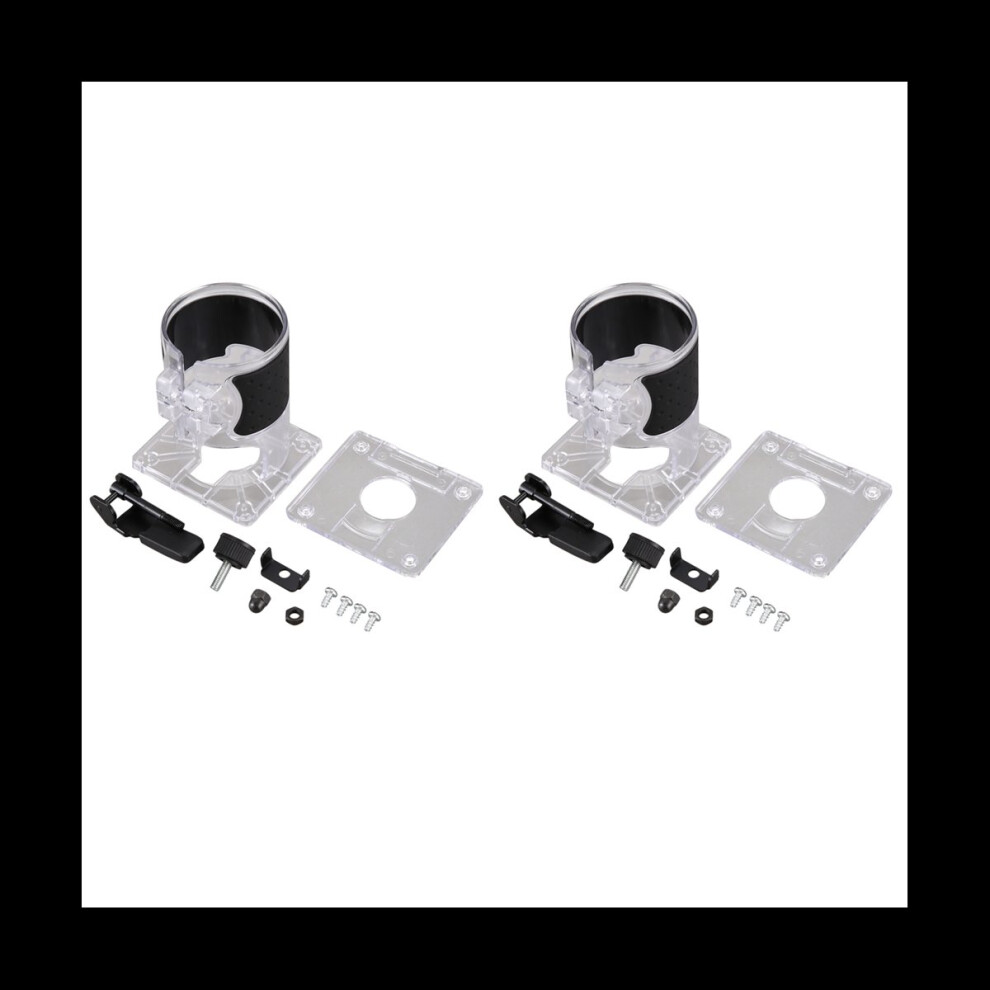 2X Trimmer Base Plastic Board Woodworking Edge Cutter For Electric Trimming Machine Accessories 4852245798152