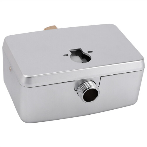 2X Automatic Electric Urinal Flush Valve Sensor&Manual 2 Function Exposed Wall Mount DC6V Urine Flushing 2