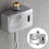 2X Automatic Electric Urinal Flush Valve Sensor&Manual 2 Function Exposed Wall Mount DC6V Urine Flushing 6