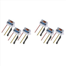 6 stuks XH-W3001 digitale LED-temperatuurregelaarmodule, thermostaatschakelaar, elektronisch (12V 10A 120W)
