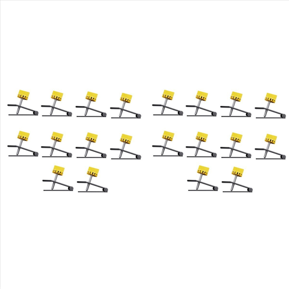 20Pcs Set Manual Tile Locator Wall Tiles Height Regulator Adjustment Positioner Leveler Rising Construction Tools 4852245796202