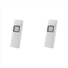 2X WH31 Meerkanaalssensor voor draadloos weerstation, 433 MHz temperatuur, vochtigheid