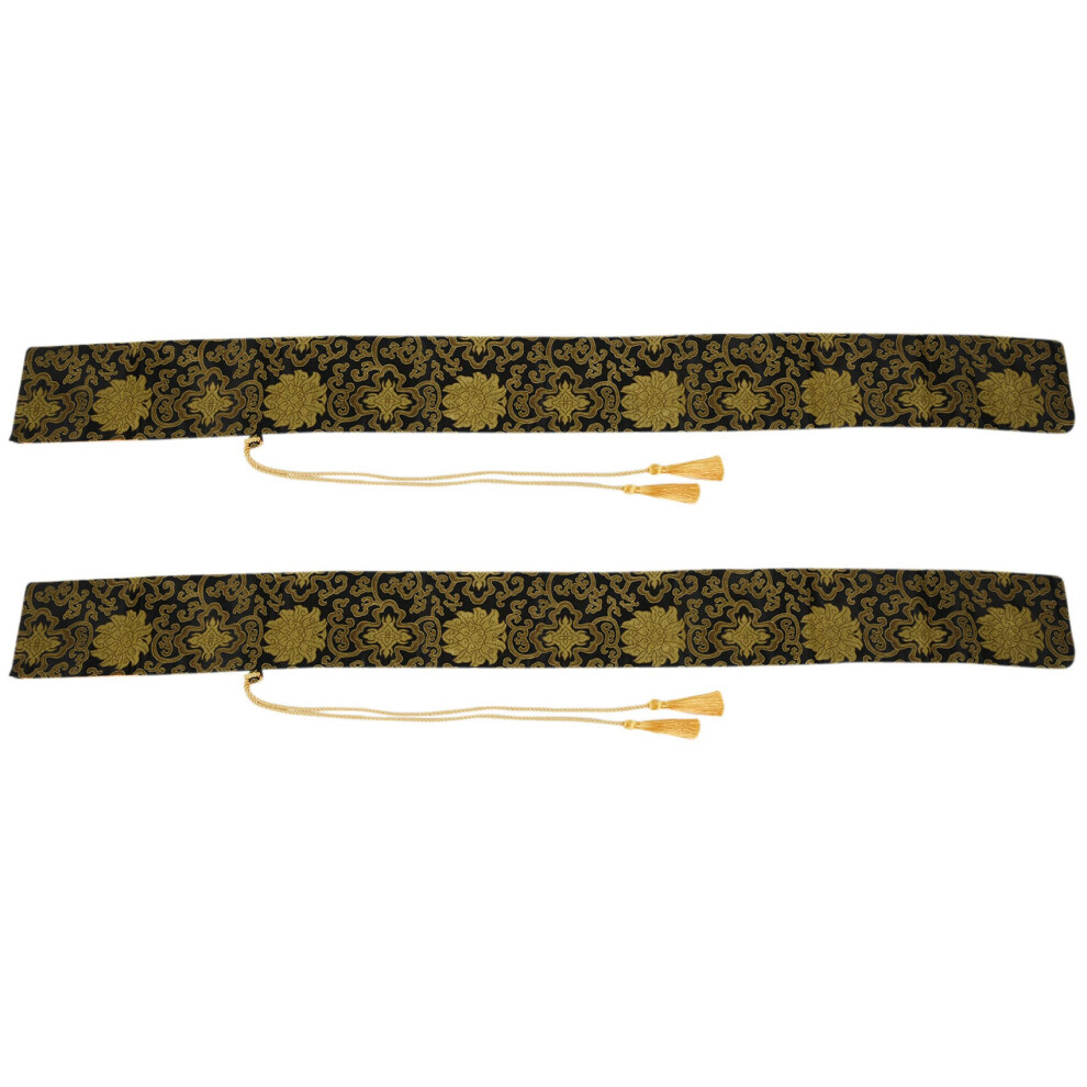 2X Katana Sword Bag Case For Samurai Wakizashi Tanto 4851681185564