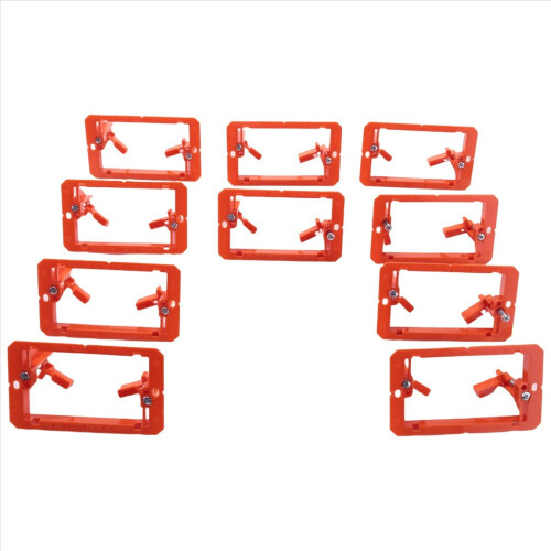 Low Voltage Mounting Bracket Multipurpose - (Single Gang, 10 Pack)