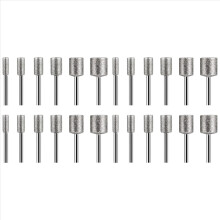 Steenhouwset, 24 stuks diamantboortjes voor stenen, glaskeramiek en roterende gereedschappen (4 mm, 5 mm, 6 mm, 8 mm, 10 mm, 12 mm)