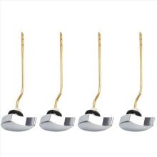 4x Vervangende spoelhendel voor toiletreservoir voor THU068CP Trip St743S, zijmontage