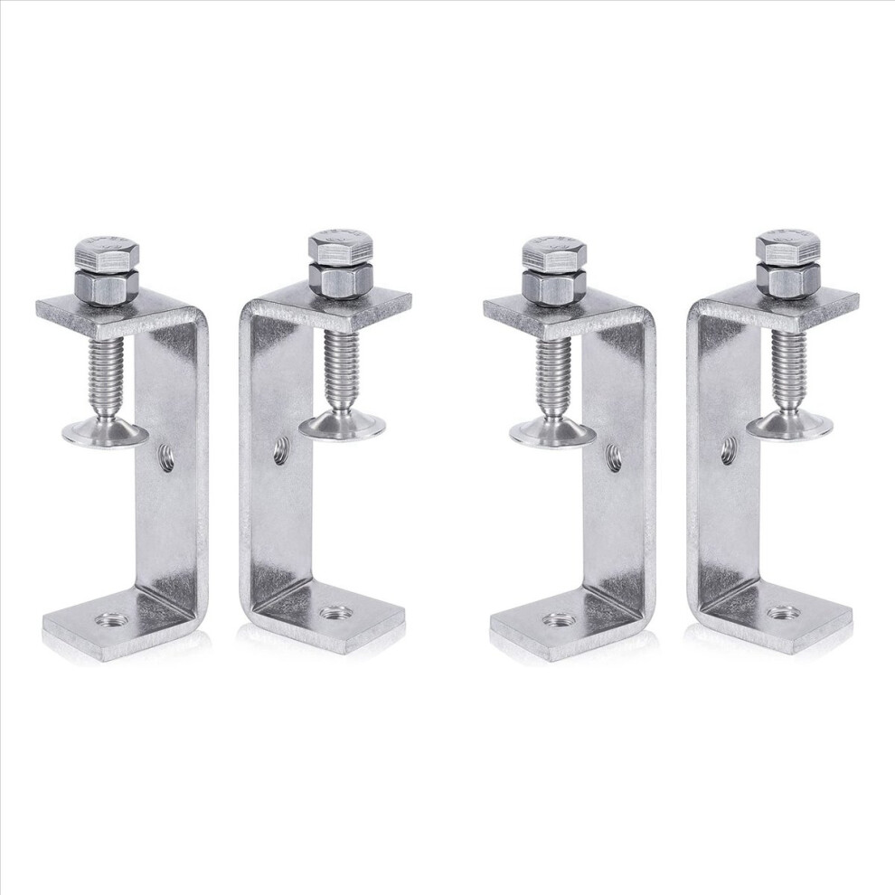 Metal Clamp Heavy Duty C Woodworking With Wide Jaw Openings (85Mm), 4Pcs 4851681193736