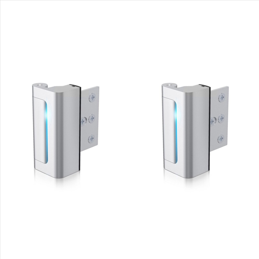 2Pack Door Reinforcement Lock,Aluminium Alloy U Lock 3Inch Security Home Proof Stopper 4851681193361