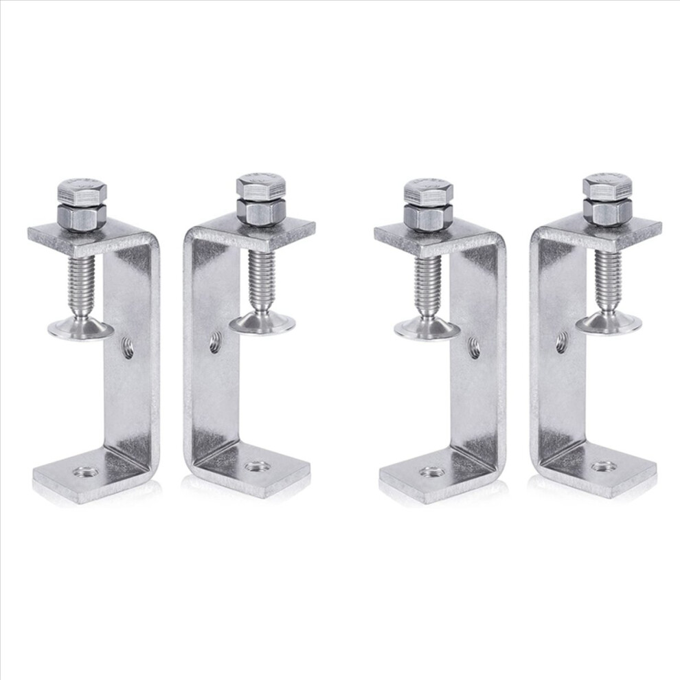 Metal Clamp Heavy Duty C Woodworking With Wide Jaw Openings (65Mm), 4Pcs 4851681193712