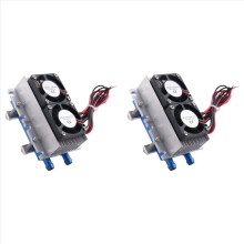 2x 144W thermo-elektrische Peltier koeler 12V halfgeleider airconditioner koelsystemen doe-het-zelf kit
