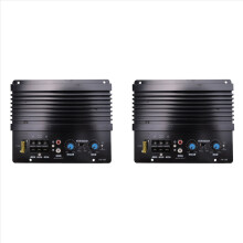 2x 1000W auto-audioversterker met hoog vermogen, versterkerbord, krachtige subwoofer 12V