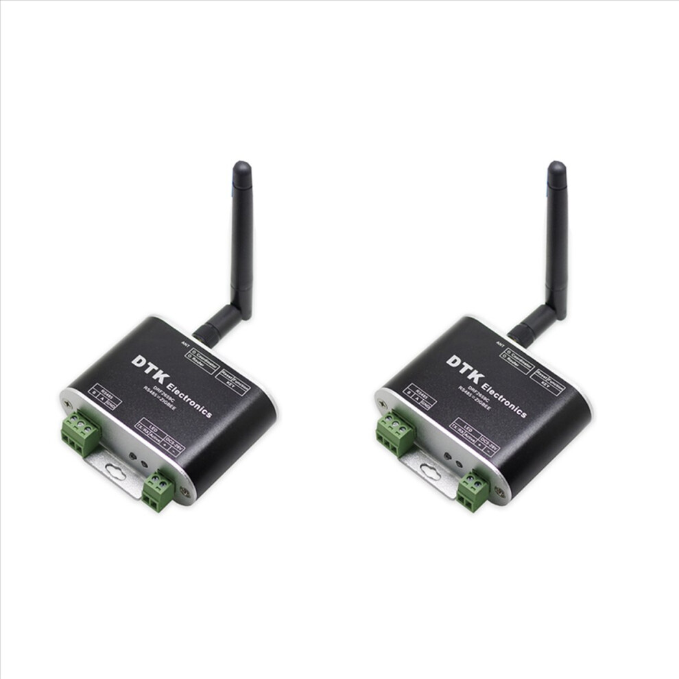 Kepptory 2X Rs485 To Zigbee Wireless Module, 1.6Km Transmission Cc2630 Chip, Drf2659c (Antenna)