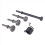 5 Pcs Smoothing Pneumatic Air Hammer Chisel Bits Tools 4
