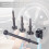 5 Pcs Smoothing Pneumatic Air Hammer Chisel Bits Tools 8