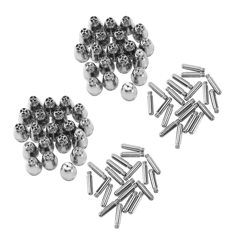 80Pcs AG60 Plasma Cutting Torch Consumable SG55 Cutter Kit 60A -60 Tip Electrode Nozzle-image-OPC-PMGRQDF-NEW