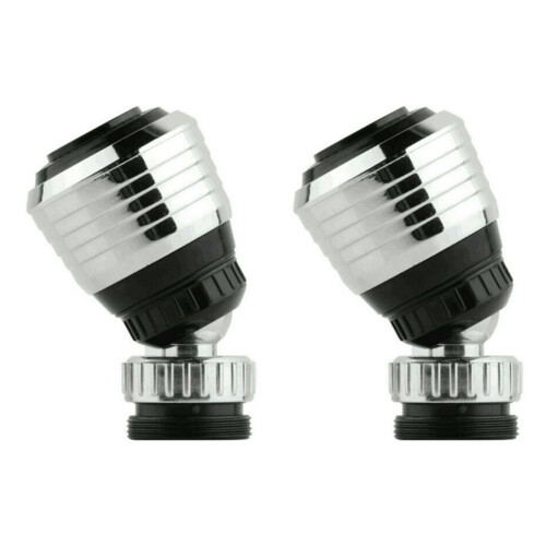 2X 360 Rotating Tap Nozzle Filter Water Saving Device 1