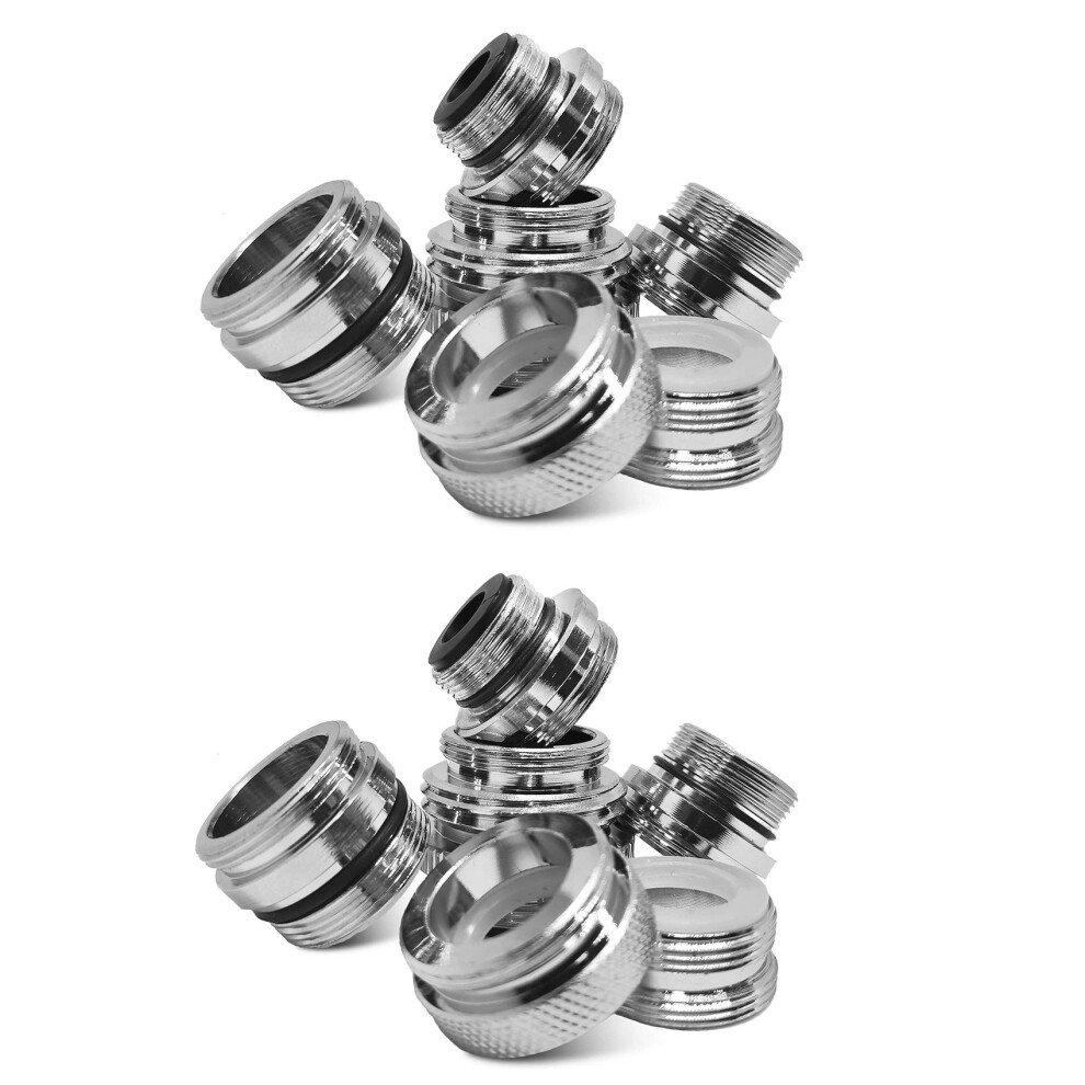 2X Faucet Adapter Kit-Male Diverter For Sink - Garden Hose Connector-Water Filter-Kitchen 4851681197987
