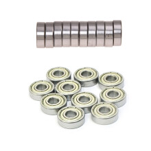 20 stuks mini-groefkogellagers - 10 stuks 695Z 5 mm x 13 mm 4 mm & 626-ZZ 6 x 19 x 6 mm