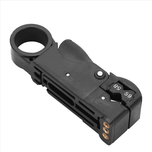 Coaxkabelstripper met 3 bladen voor RG58/59/62/3c/4c-kabels 2