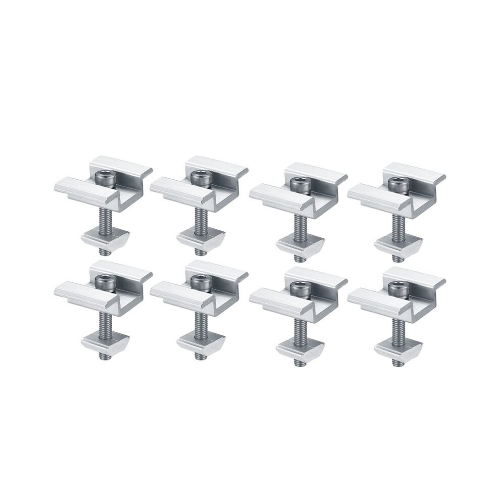 8Pcs Solar Panel Mounting Brackets, Clamps, For Pv 35Mm 4851681137457