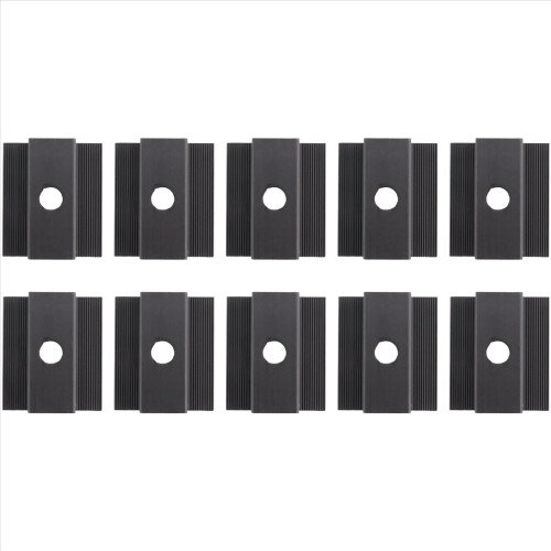 10 x Middenklem PV-zonnepanelen, module voor alle framehoogtes 1