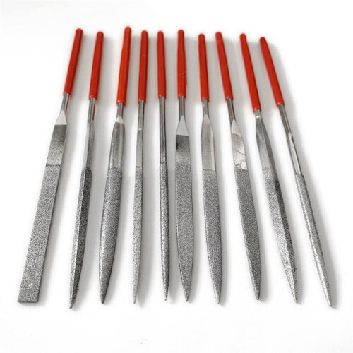 10Pcs Diameter 4Mm Diamond File Grinding Orthopedic Set 1