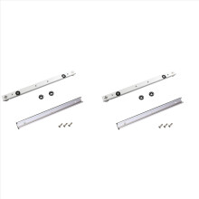 sets aluminiumlegering T-tracks, sleufverstekrail en staafgeleider, tafelzaagmaat, doe-het-zelf houtbewerkingsgereedschap