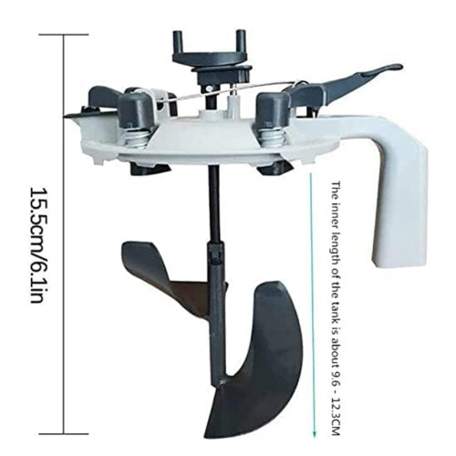 Verfmenger deksel, universele autodispenser, 1L 2